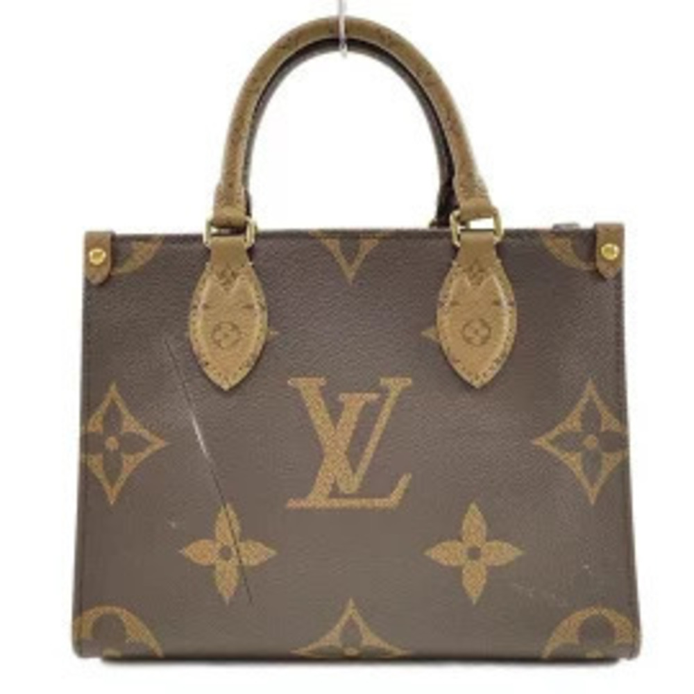 LOUIS VUITTON On The Go Tote Bag Monogram Reverse